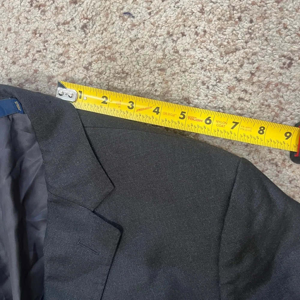 Polo Ralph Lauren‎ Gray Wool Business Casual Sports Blazer Suit Men' 44L Read
